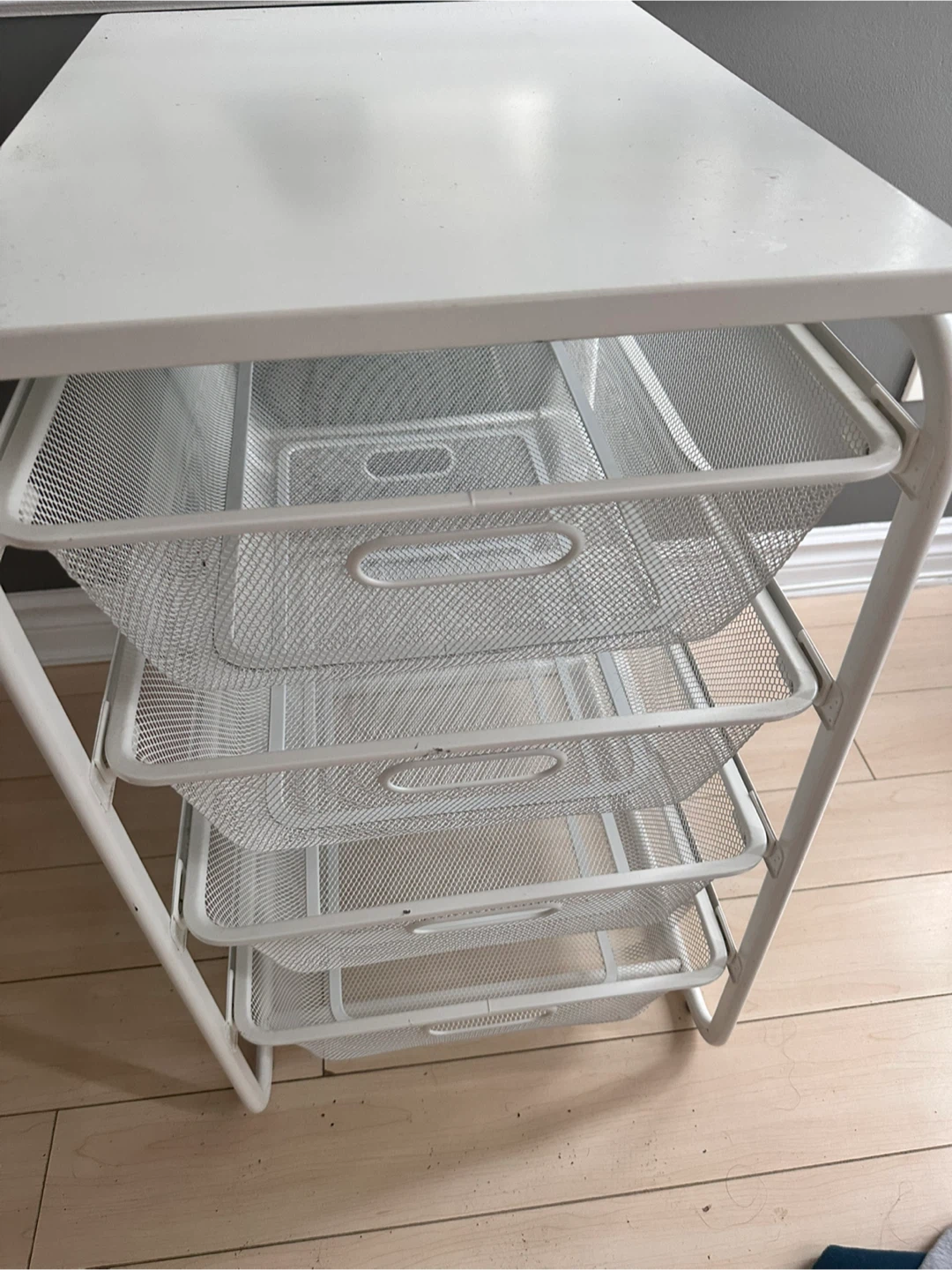 IKEA White Utility Cart - photo 2