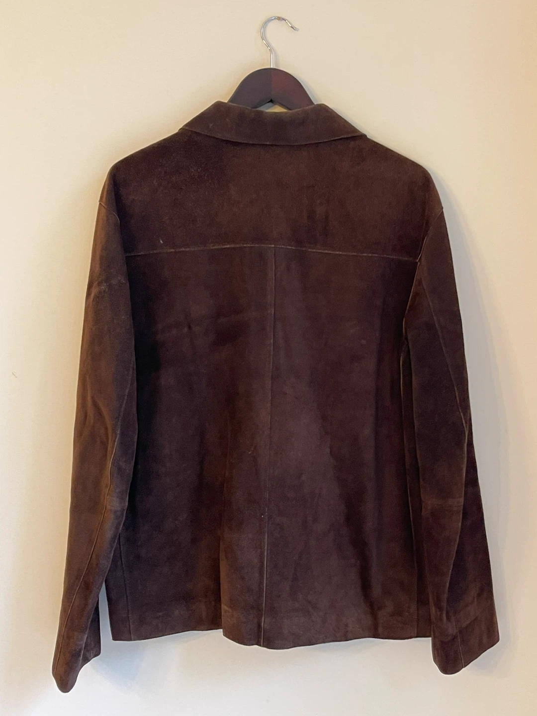 Men’s Brown “Vintage” Banana Republic Suede Button Up Jacket - photo 2