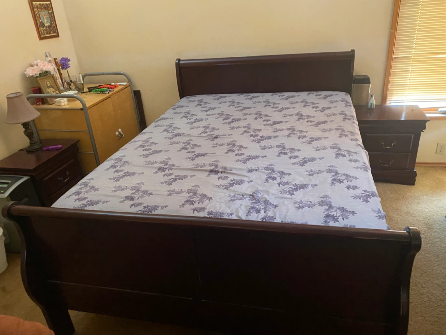 Bedroom Set: Dresser, Chest, Bed Frame