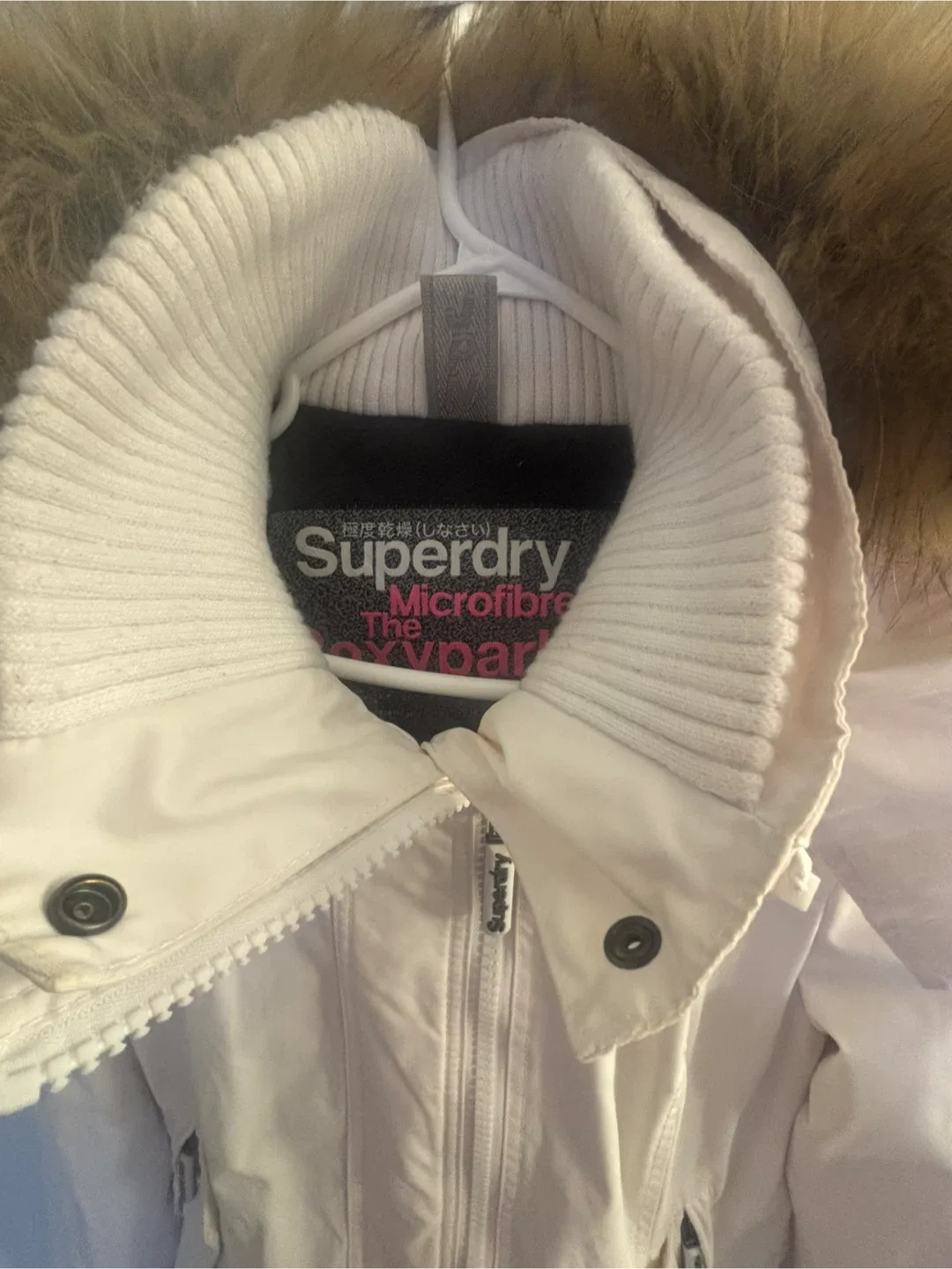 Superdry Microfibre The OXYPARKA White image indicator(3)