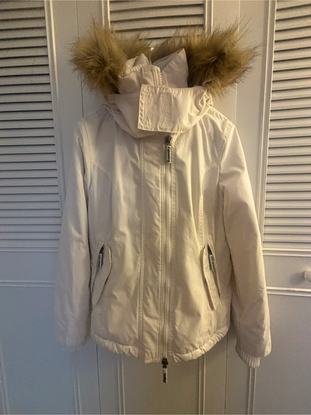 Superdry Microfibre The OXYPARKA White image indicator(2)