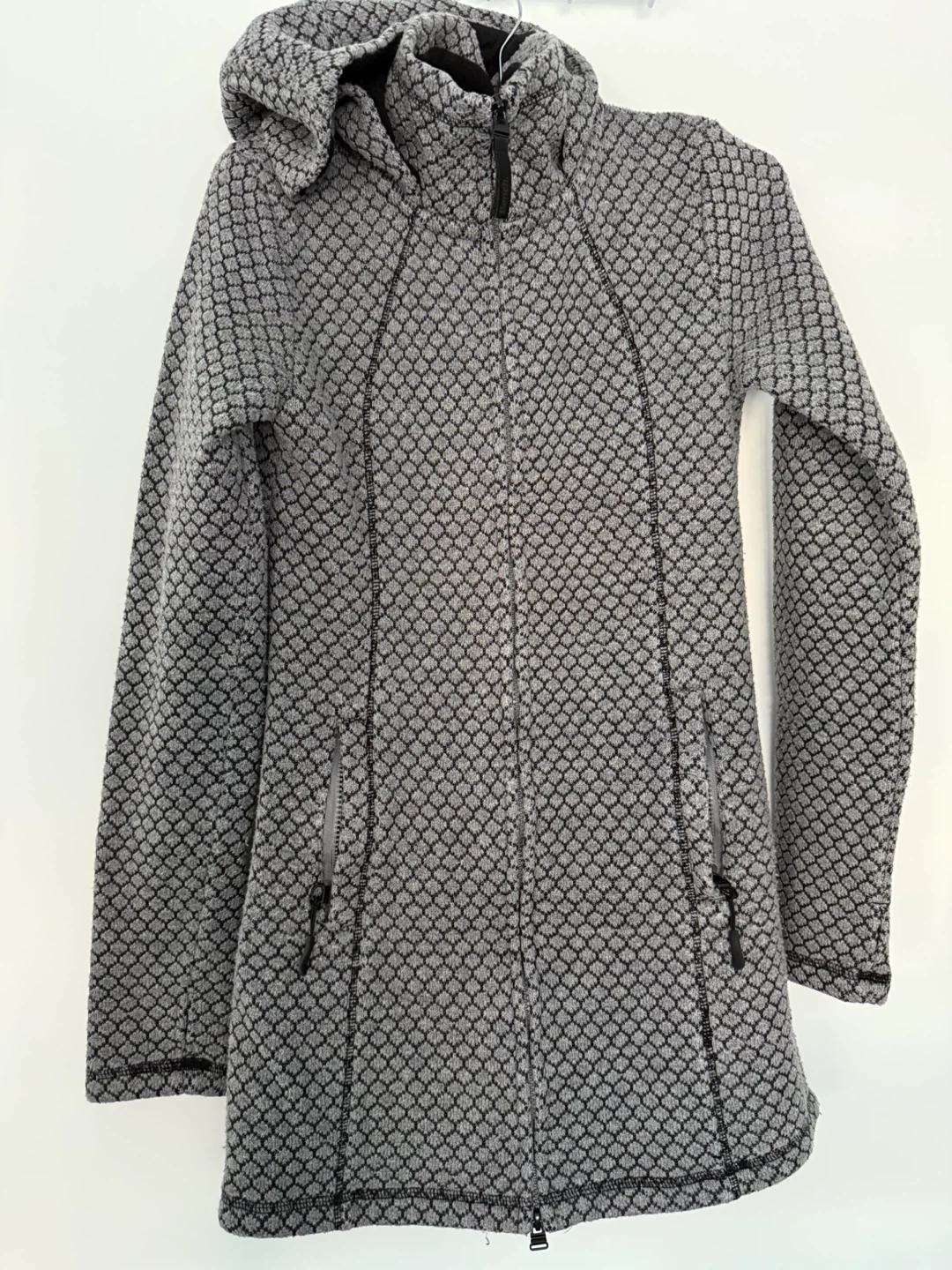 Hooded Knit Jacket