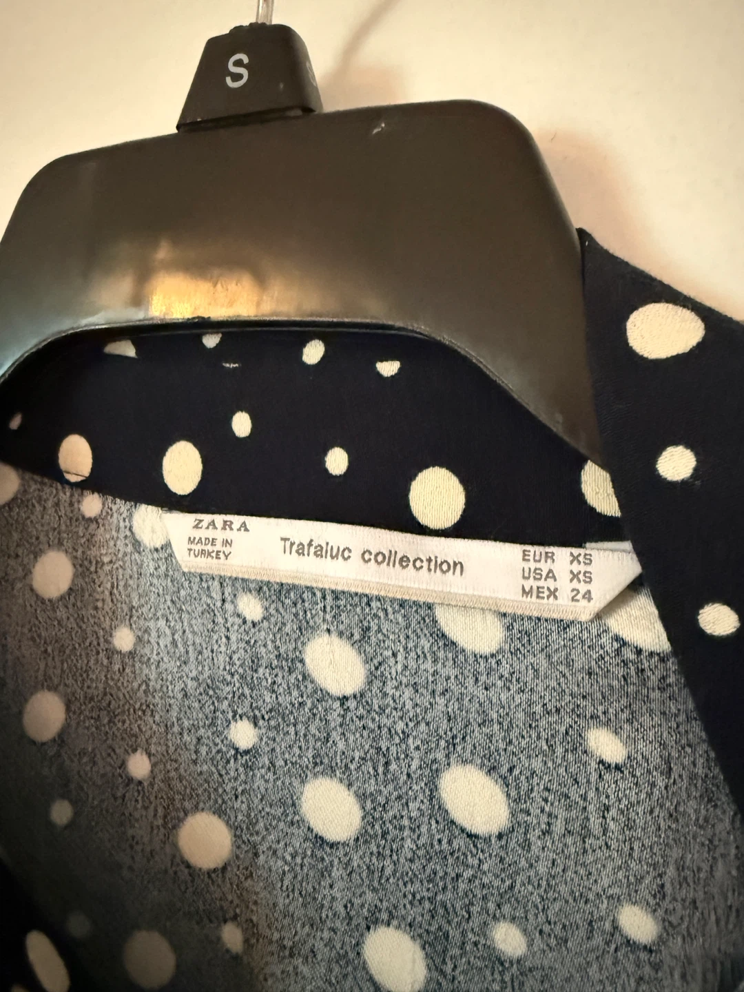 Zara Trafaluc Collection Polka Dot Blouse XS - photo 2