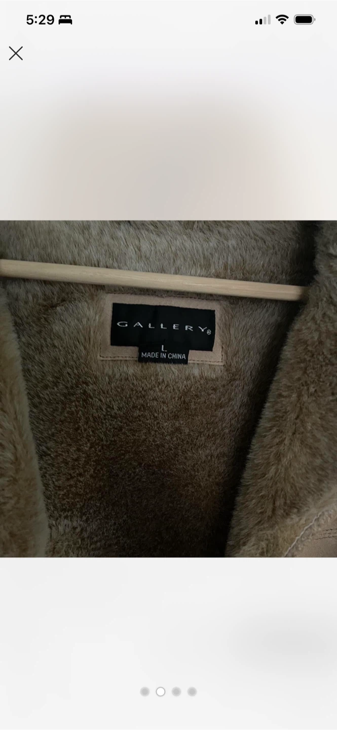 Gallery Faux Suede L Jacket - photo 2