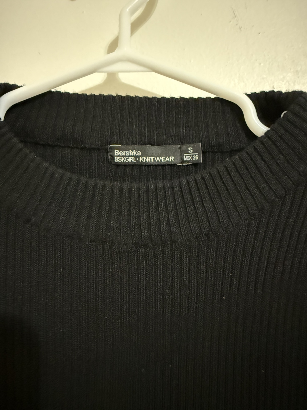 Bershka BSKGIRL Knitwear - Black, Size S - photo 2
