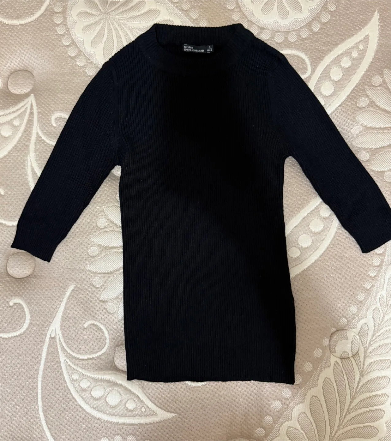 Bershka BSKGIRL Knitwear - Black, Size S thumbnail