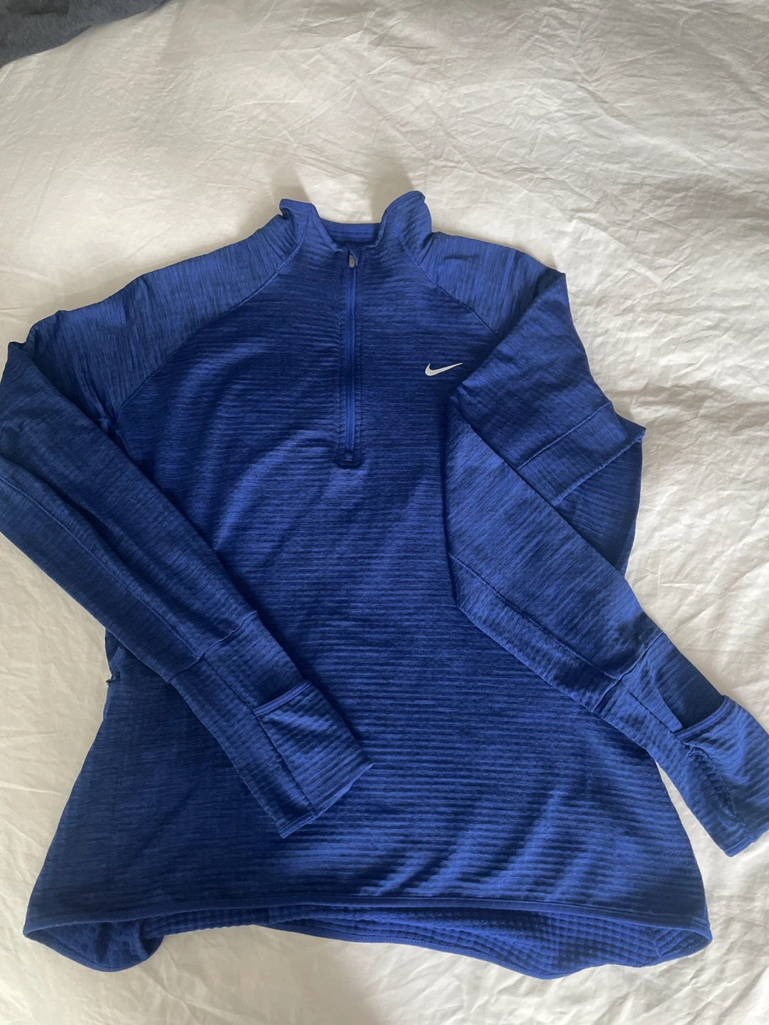 Nike Blue 1/2 Zip Pullover
