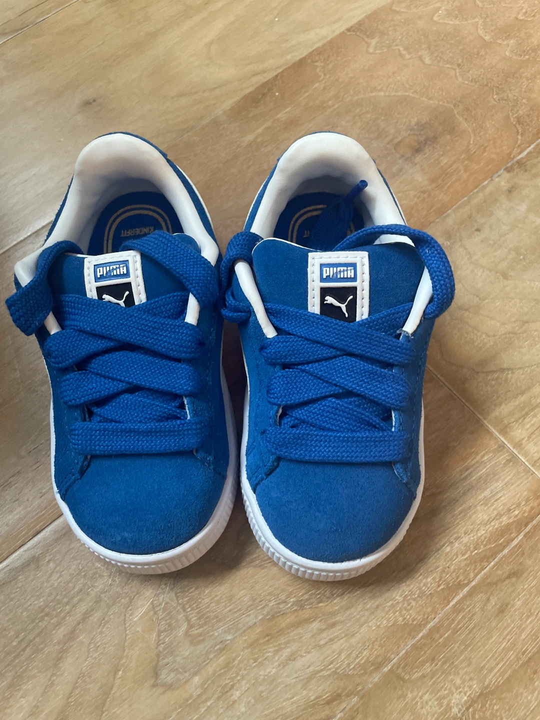 Puma Suede Size 8C Toddler Shoes - Blue - photo 2