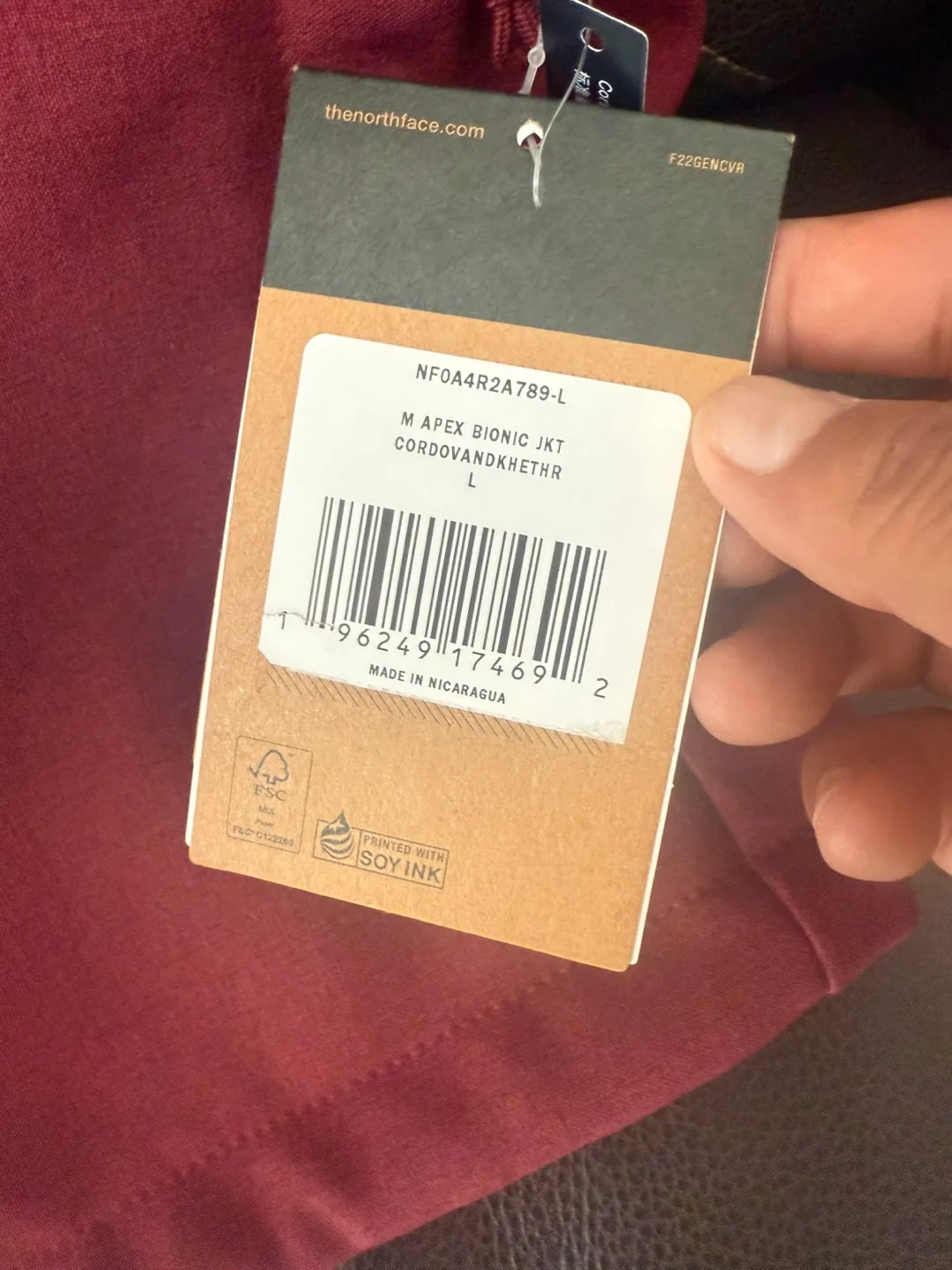 The North Face Apex Bionic Jacket - L image indicator(4)