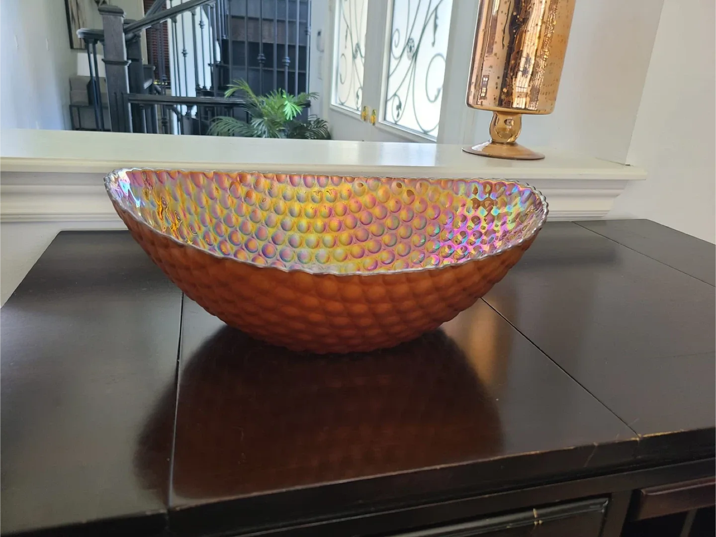 Decorative Iridescent Bowl thumbnail