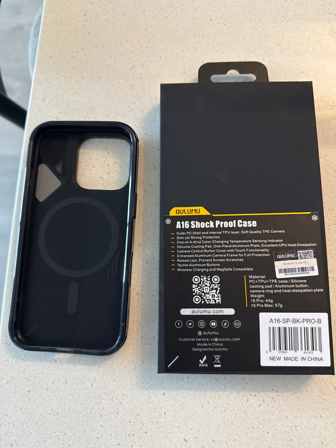 Aulumu A16 Shock Proof Case- iPhone 16 Pro image indicator(2)