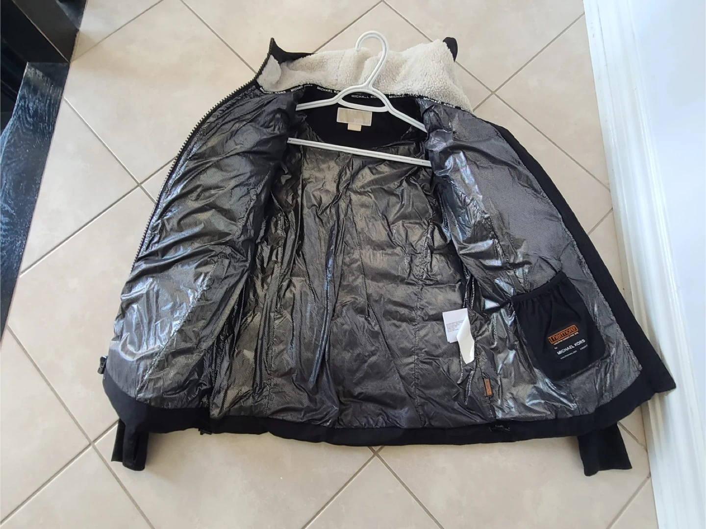 Michael Kors Black Puffer Jacket