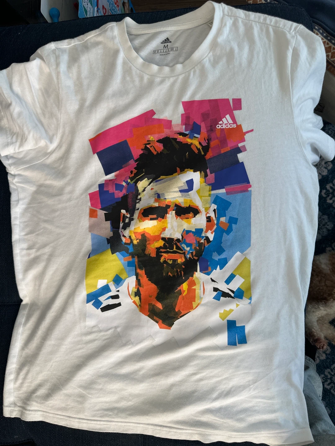 Adidas Messi 10 Graphic Tee - Size M