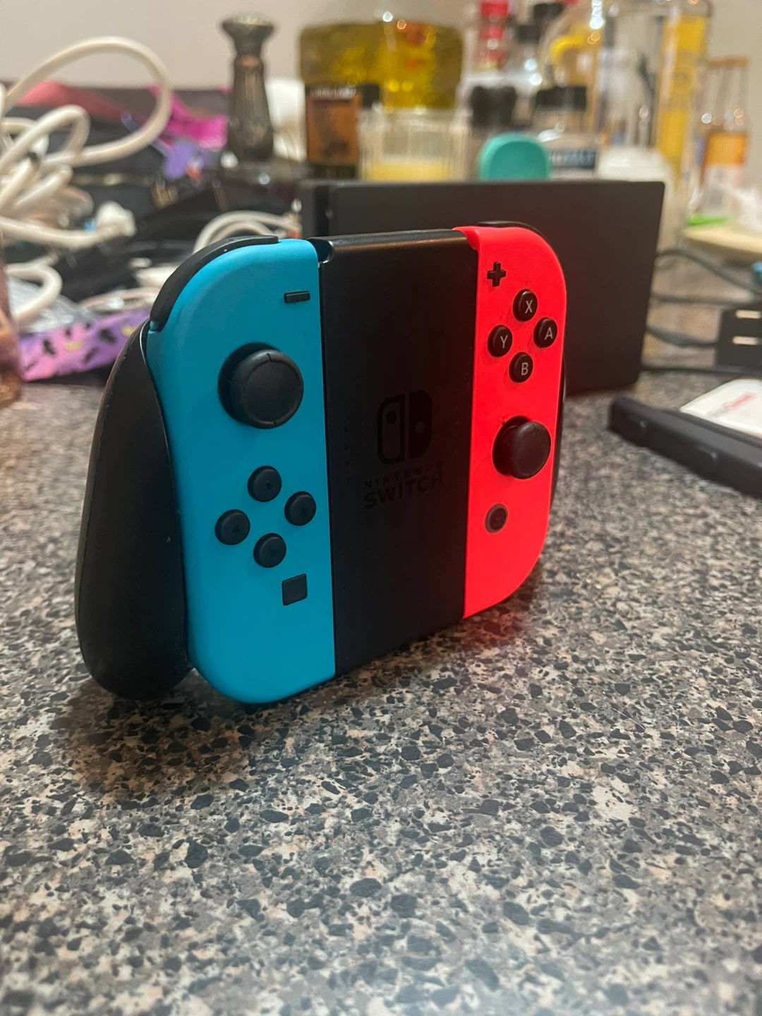 Nintendo Switch V2 Console with games. - photo 2