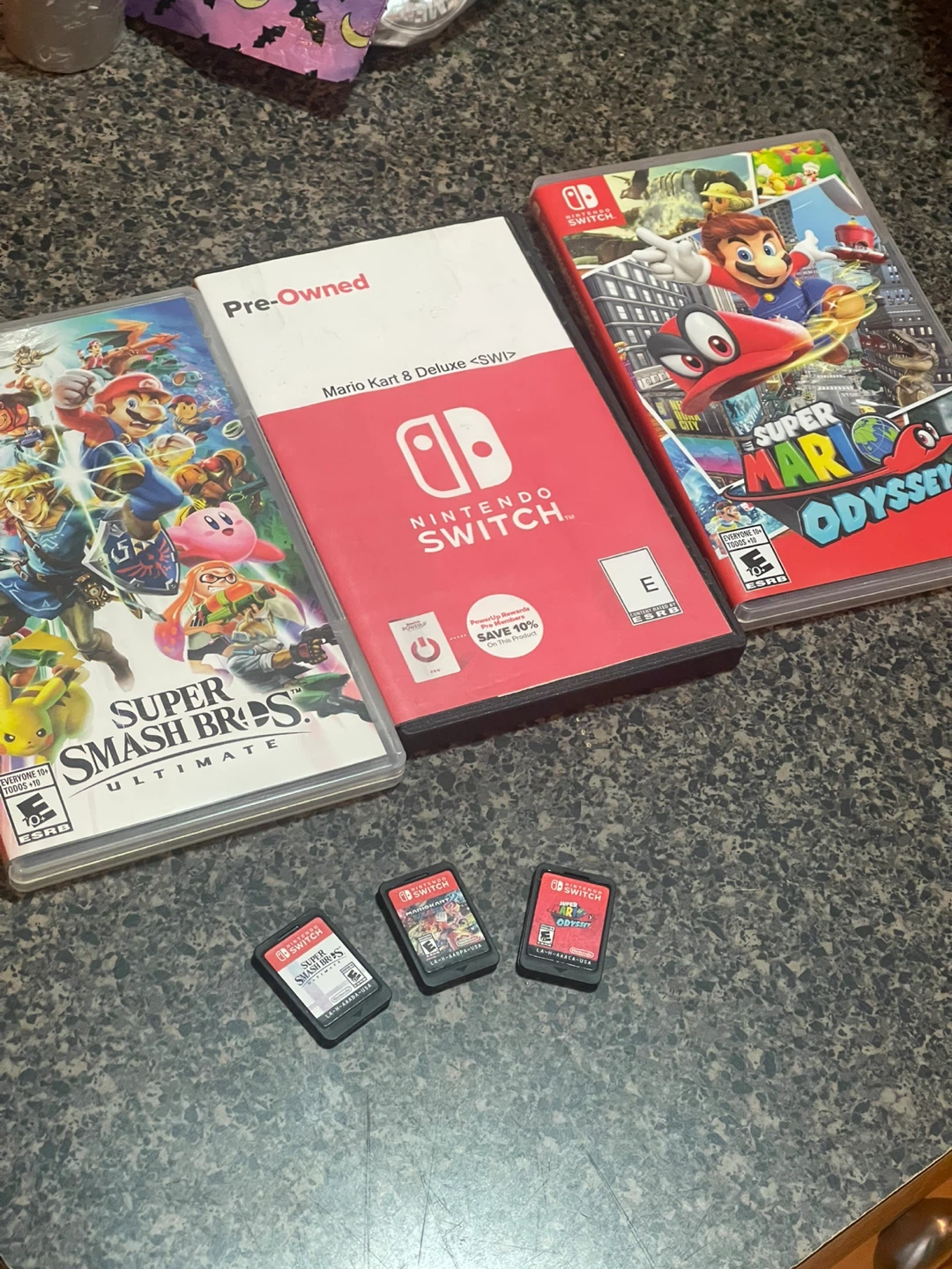 Nintendo Switch V2 Console with games. - photo 5