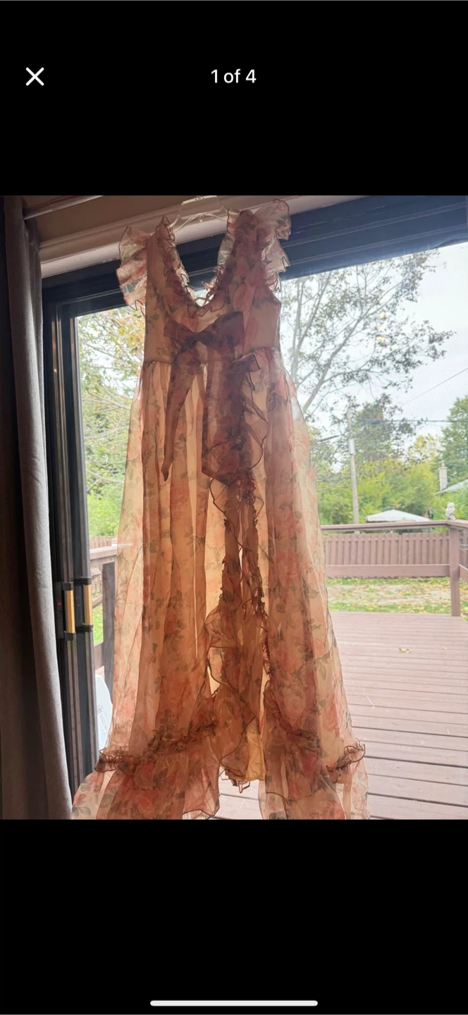 SHEIN Floral Maxi Dress 8