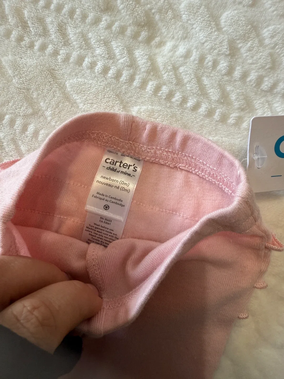 New Carter's Child of Mine Newborn Leggings image indicator(4)