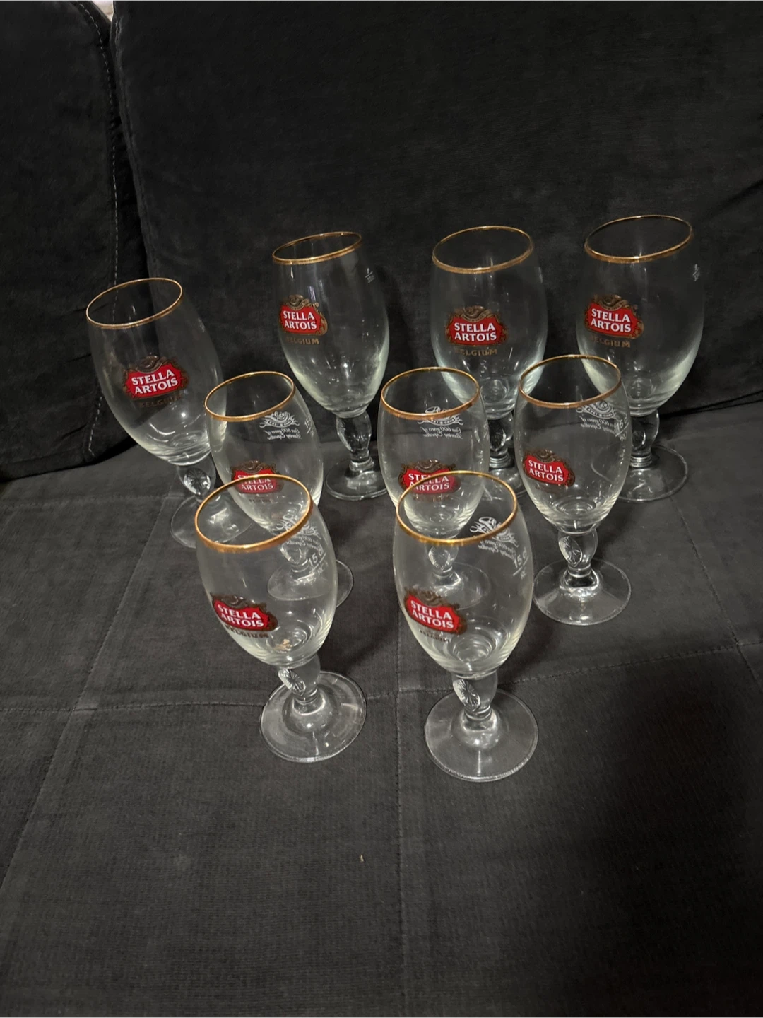 S My Little Steamer Go Mini tella Artois Beer Glasses - Set of 8