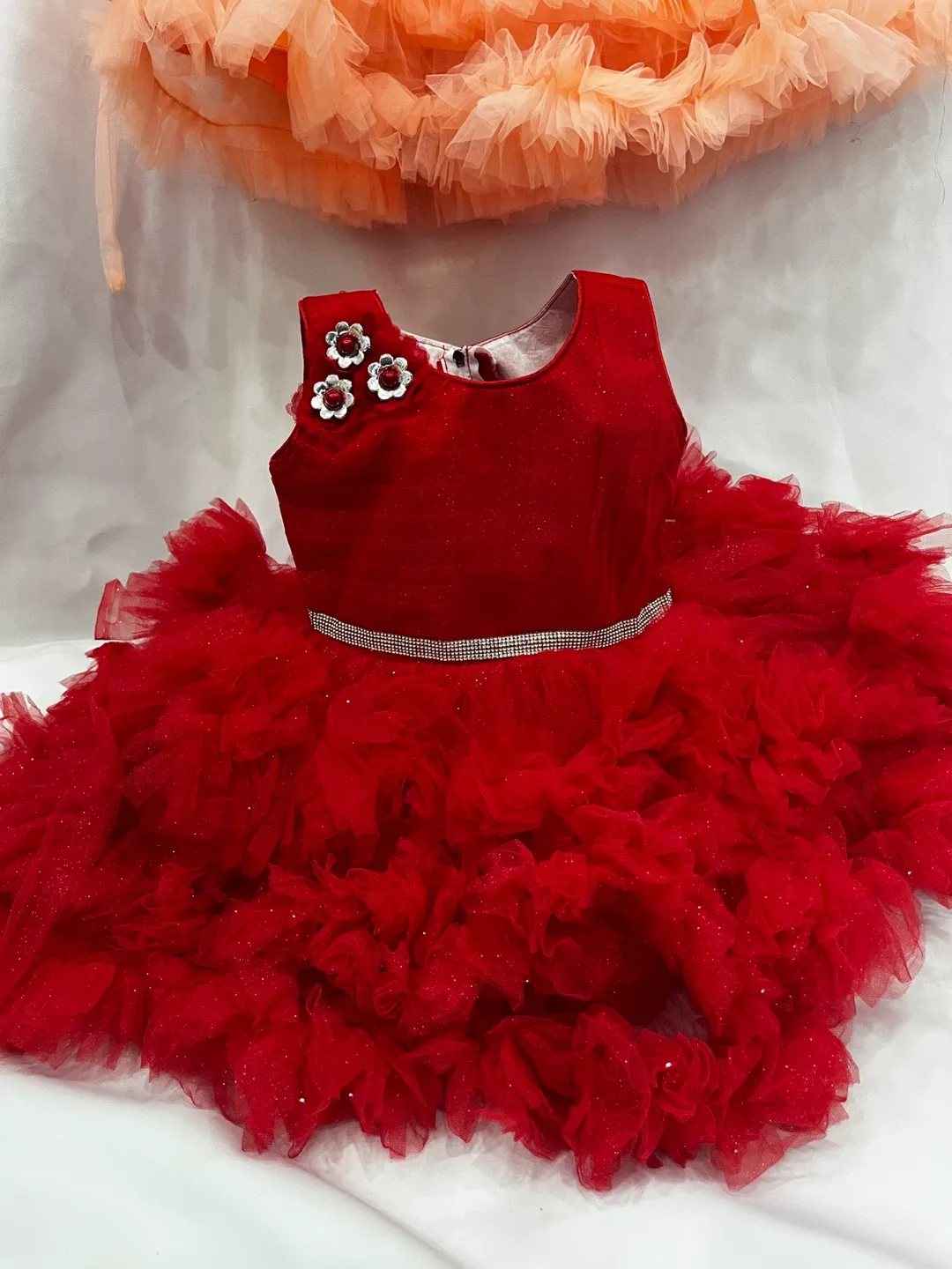 Ruffled Party Dress image indicator(2)