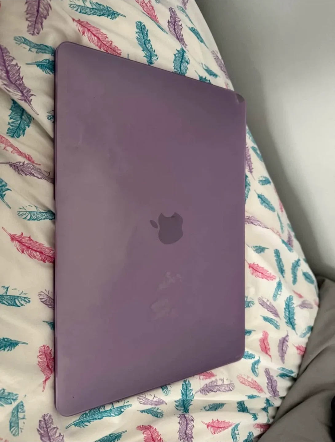 MacBook Air M1 with Purple Keyboard Cover image indicator(2)