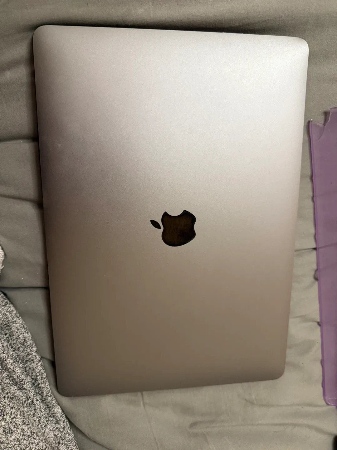 MacBook Air M1 with Purple Keyboard Cover image indicator(7)