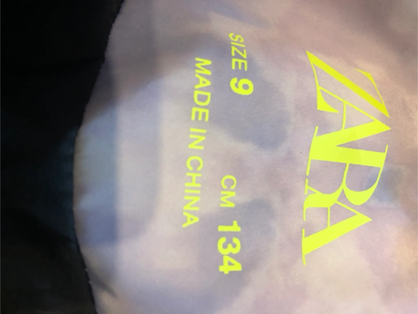 Zara Girls' Puffer Jacket - Size 9 - photo 2