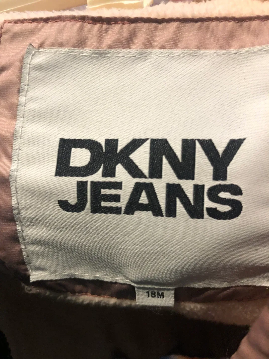 DKNY Jeans Baby Puffer Jacket, 18M thumbnail