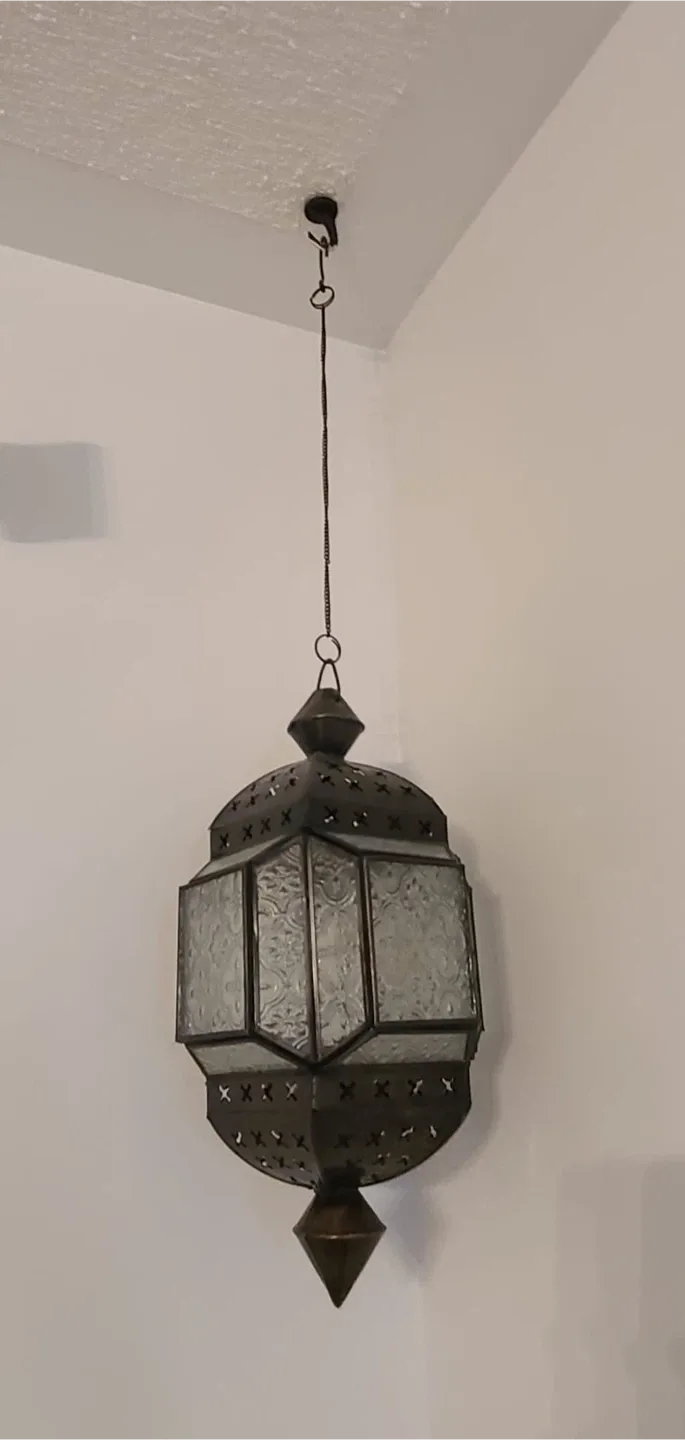 Hanging Moroccan Style Lantern thumbnail