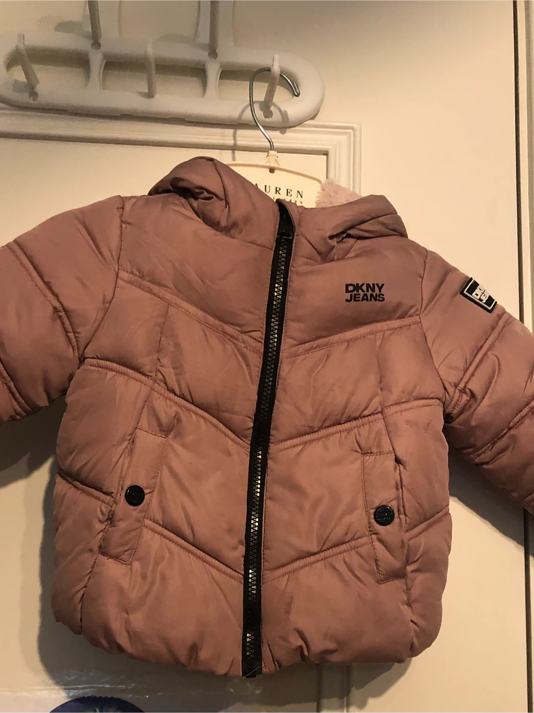 DKNY Jeans Baby Puffer Jacket, 18M - photo 2