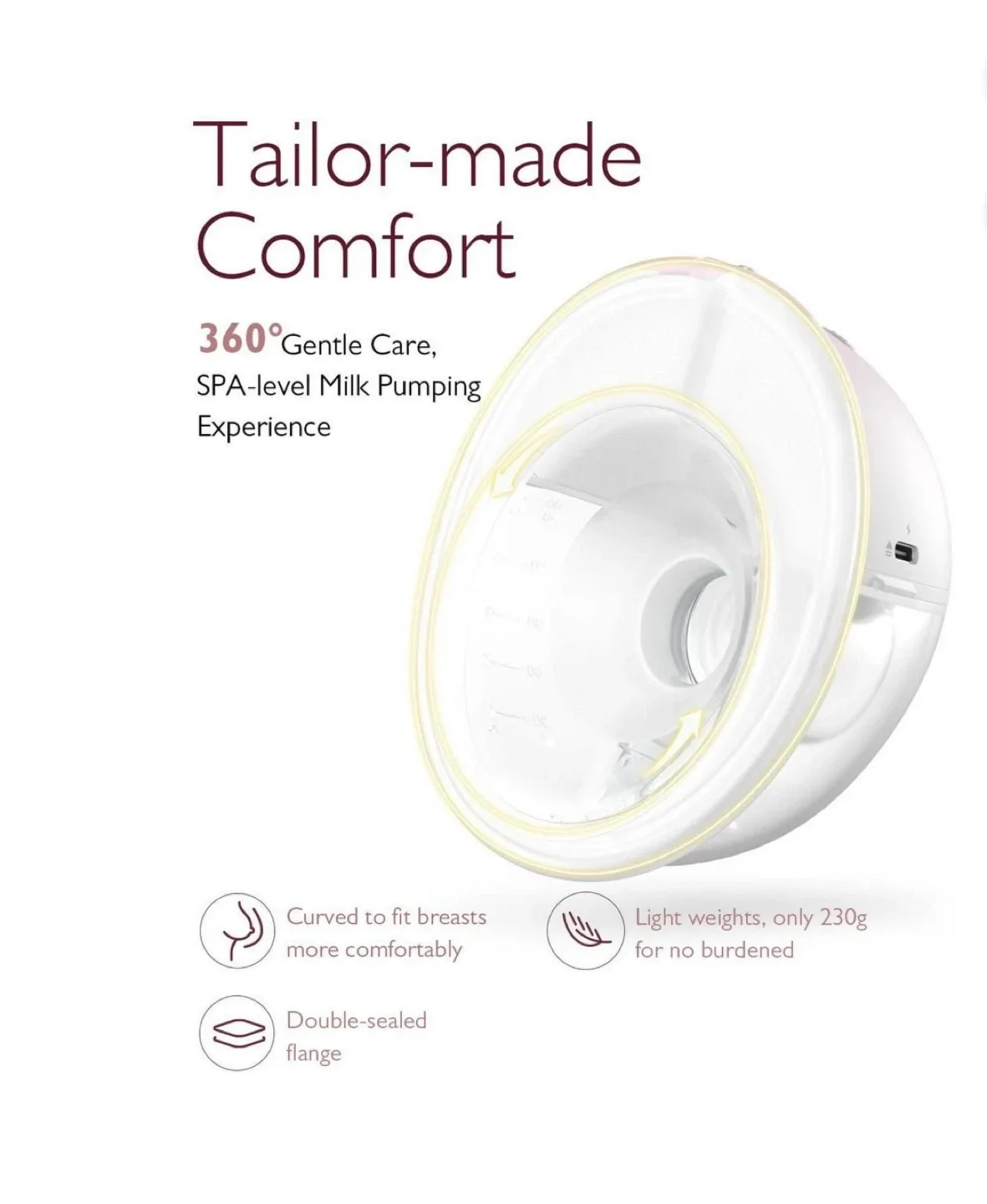 Momcozy M5 Hands-free Double Breast Pumps - New image indicator(5)