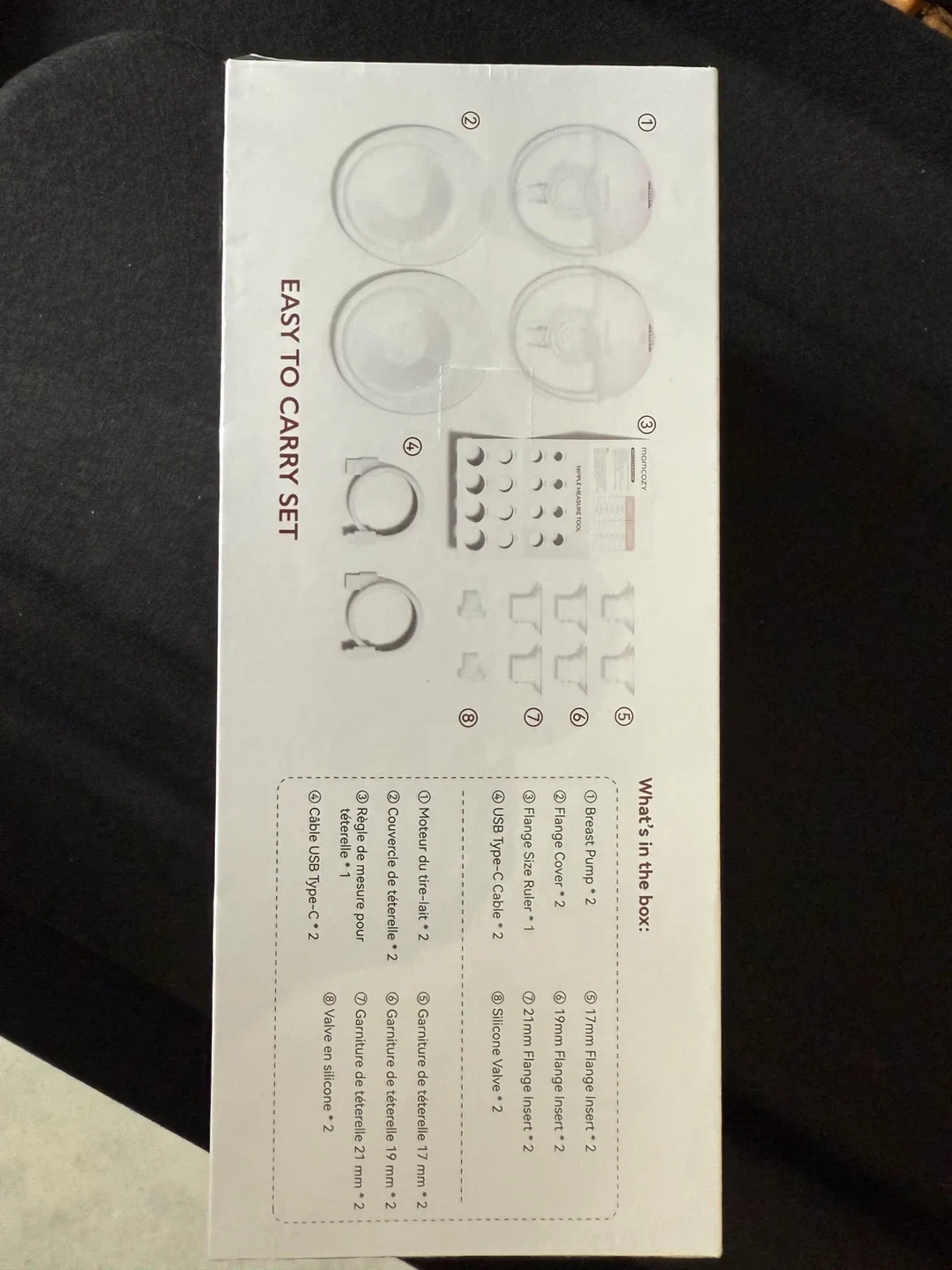 Momcozy M5 Hands-free Double Breast Pumps - New image indicator(8)