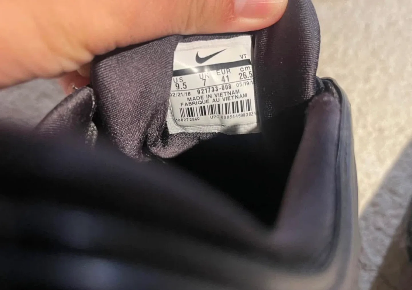 Nike Air Max 97 Black/Purple (US 9.5) image indicator(2)