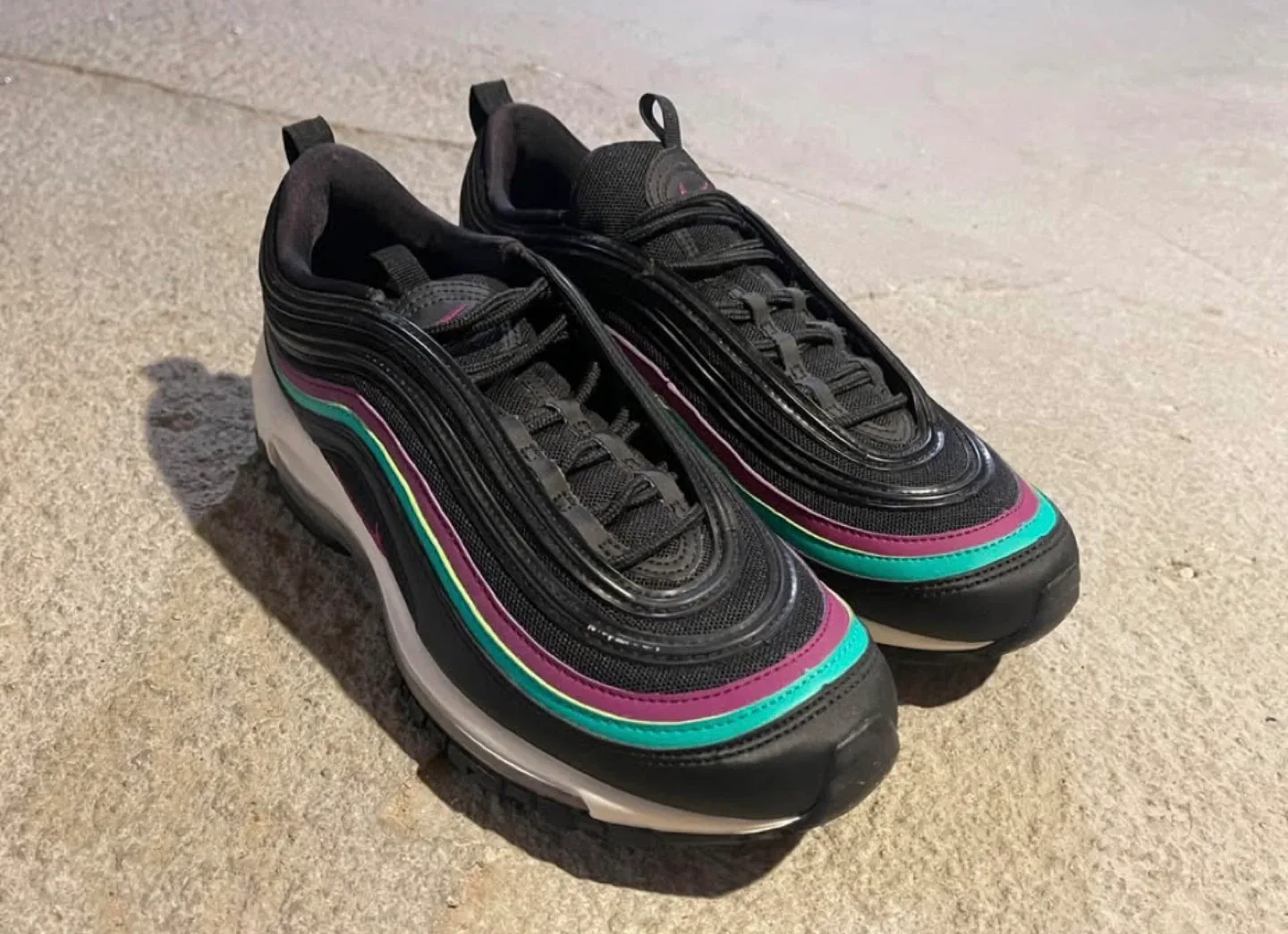 Nike Air Max 97 Black/Purple (US 9.5) image indicator(6)