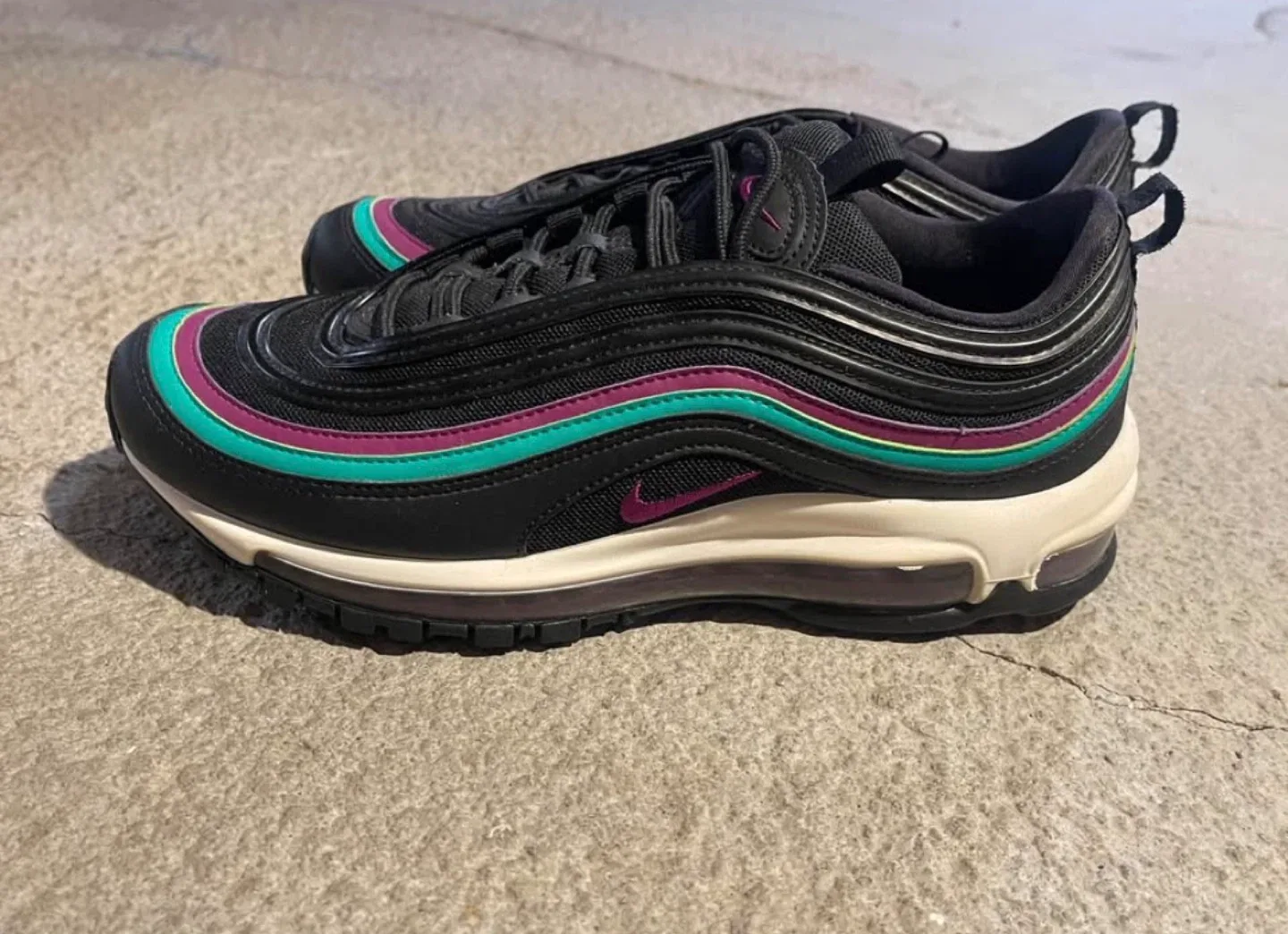 Nike Air Max 97 Black/Purple (US 9.5) image indicator(5)