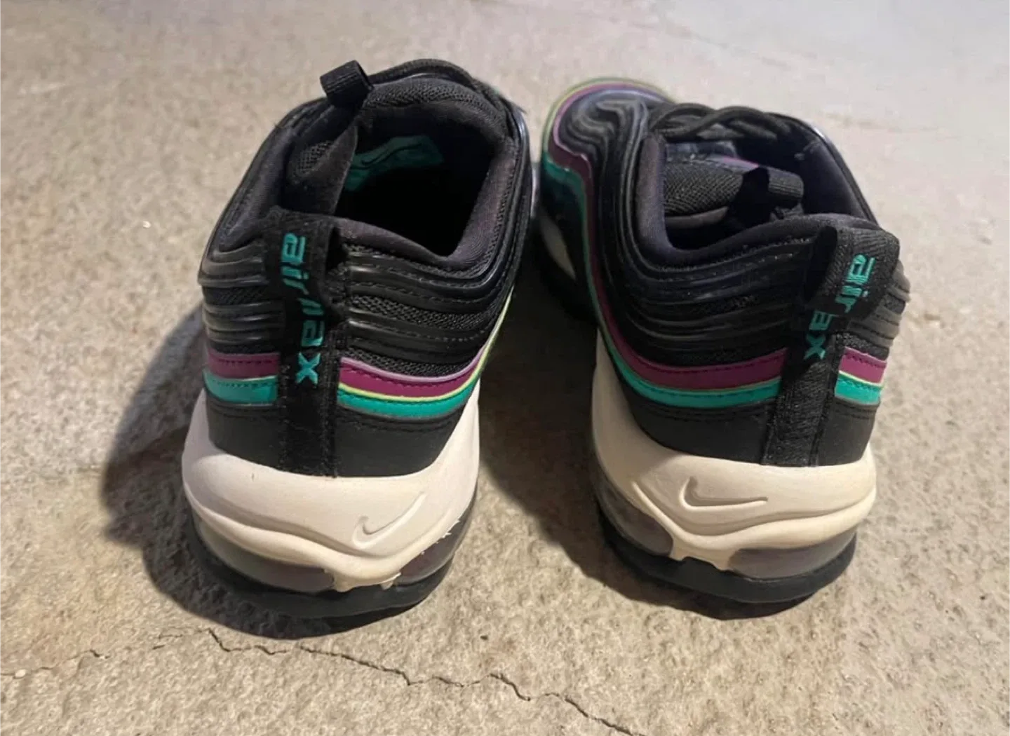 Nike Air Max 97 Black/Purple (US 9.5) image indicator(4)