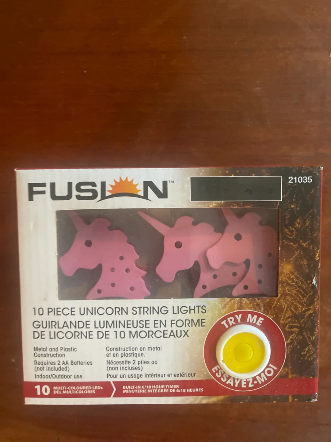 Fusion 10 Piece Unicorn String Lights - New