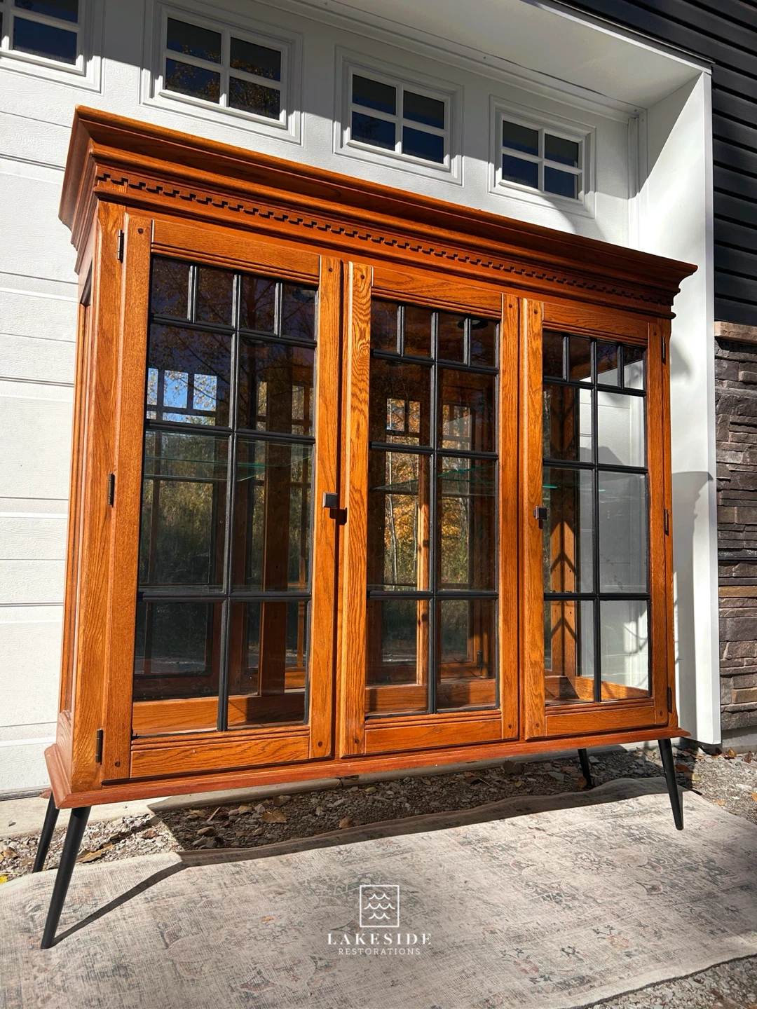 Wooden Display Cabinet - photo 2