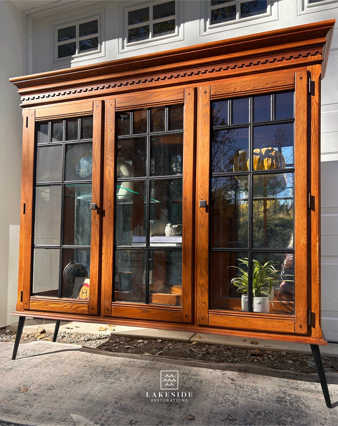 Wooden Display Cabinet