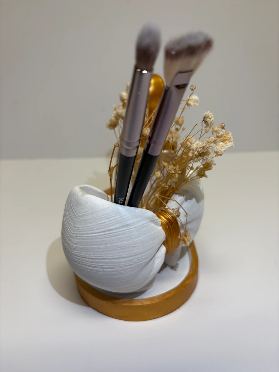 Minimalist Thinker Statue & Bow Accent Tray | Handmade decor - photo 4