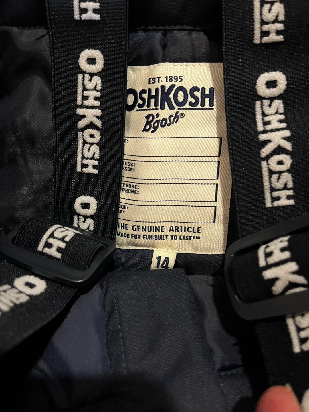 OshKosh B'gosh Snowsuit - Size 14 - photo 3