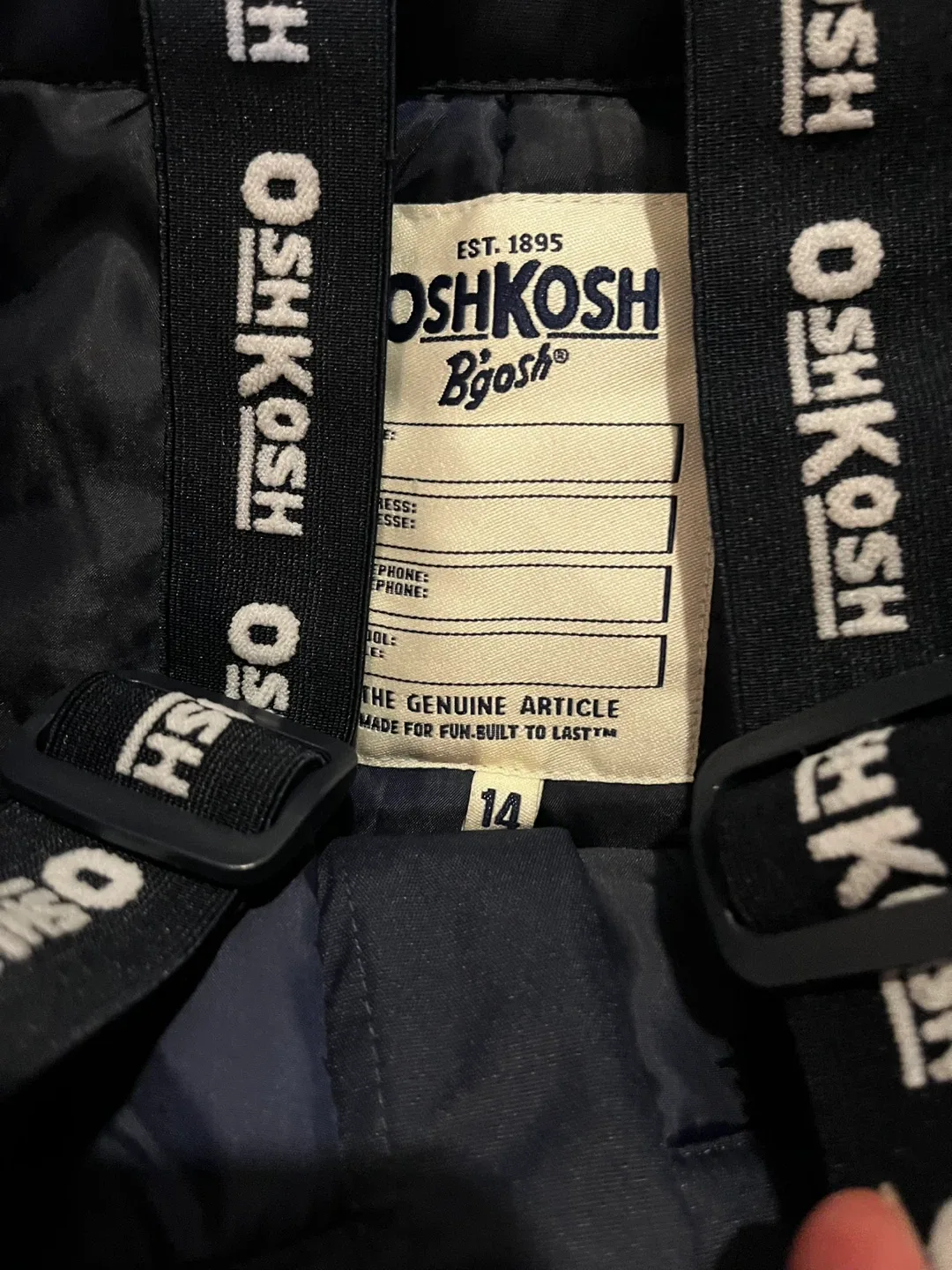 OshKosh B'gosh Snowsuit - Size 14 image indicator(3)