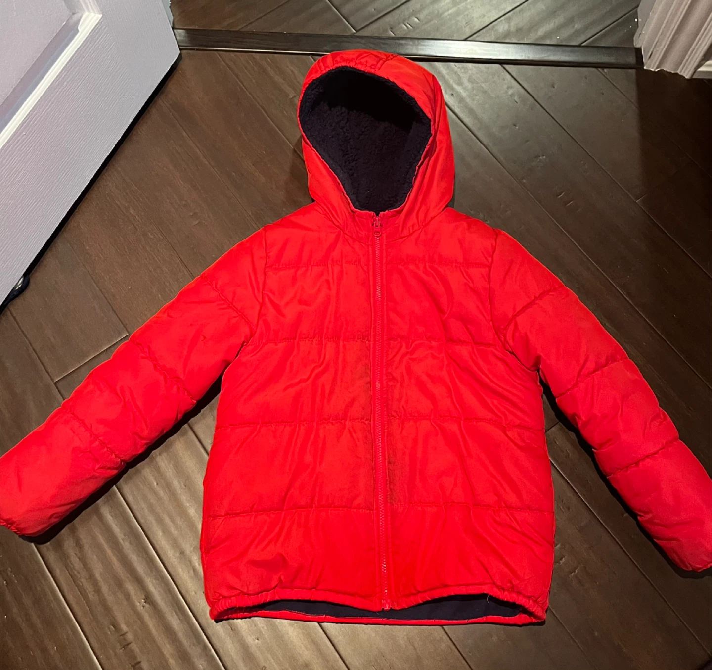 OshKosh B'Gosh Red Puffer Jacket, Size 5