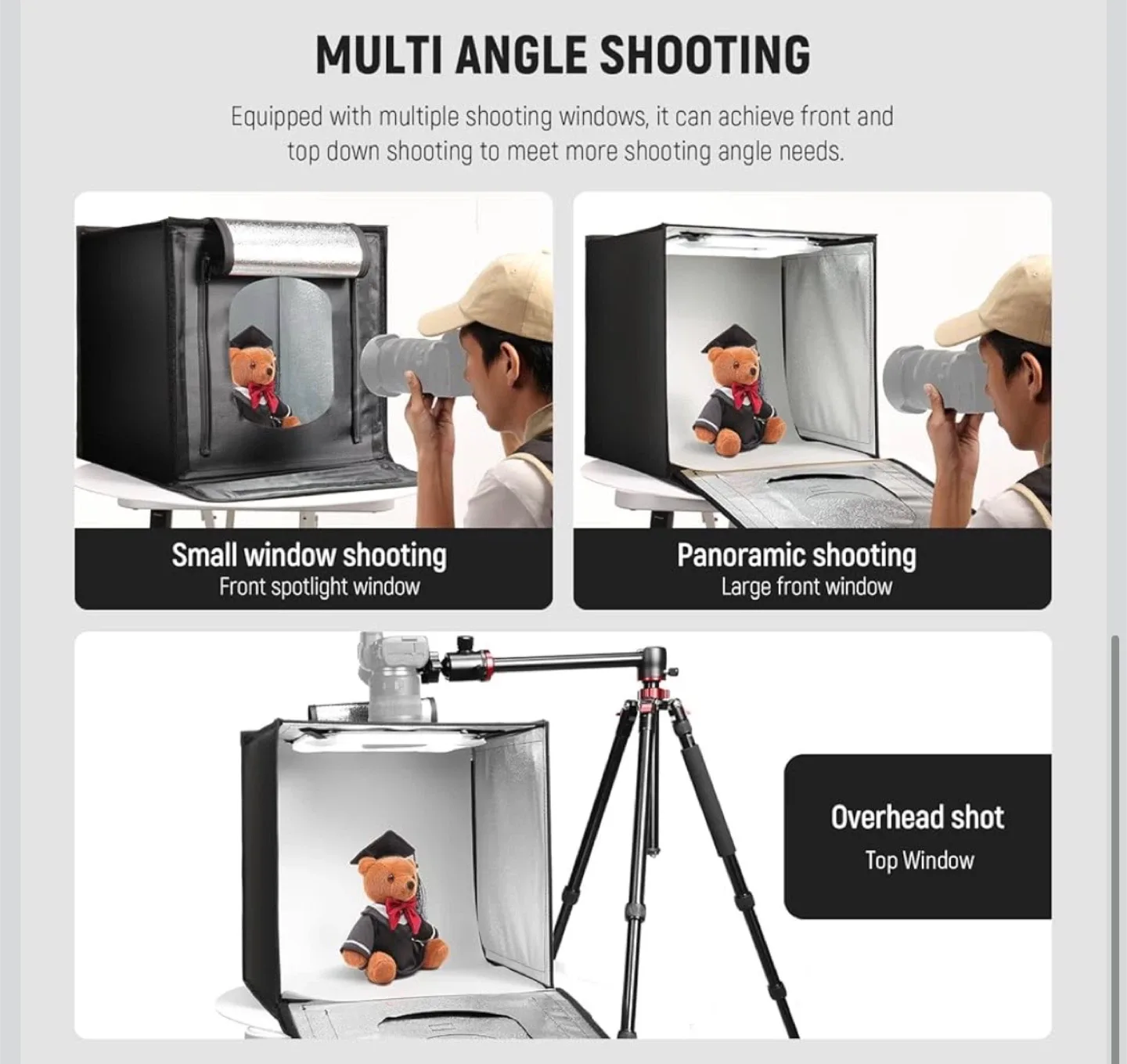 NEEWER 50cm Folding Soft Photo Studio Light Box image indicator(6)