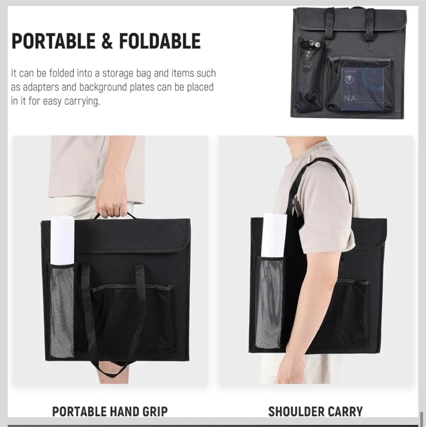 NEEWER 50cm Folding Soft Photo Studio Light Box image indicator(7)