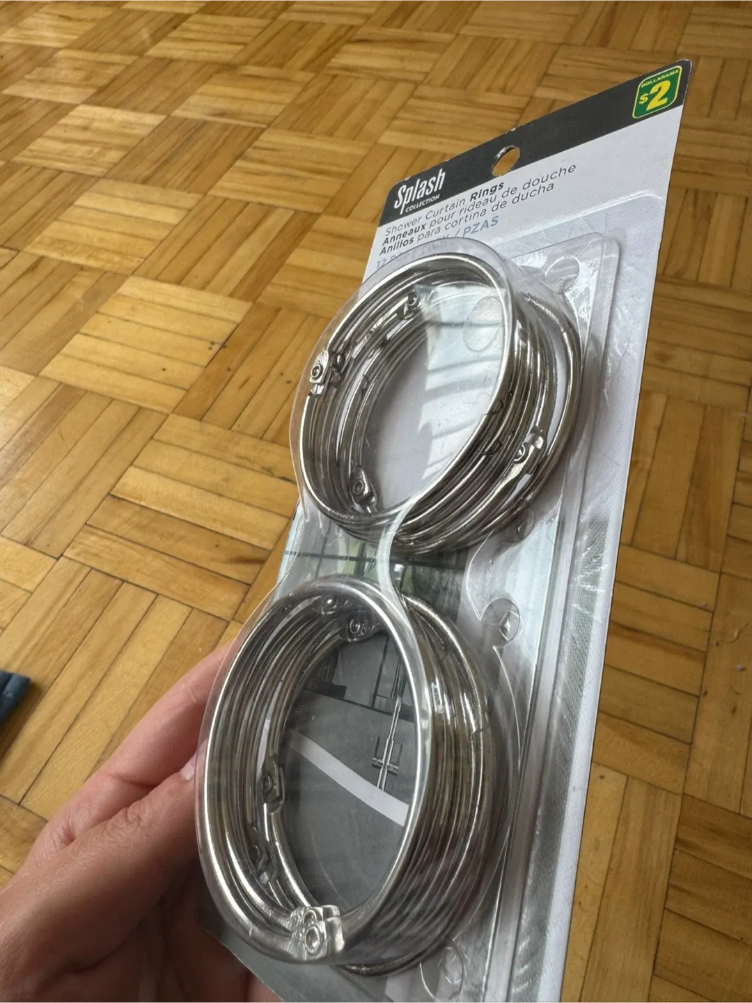 Splash Shower Curtain Rings - New in Package image indicator(2)