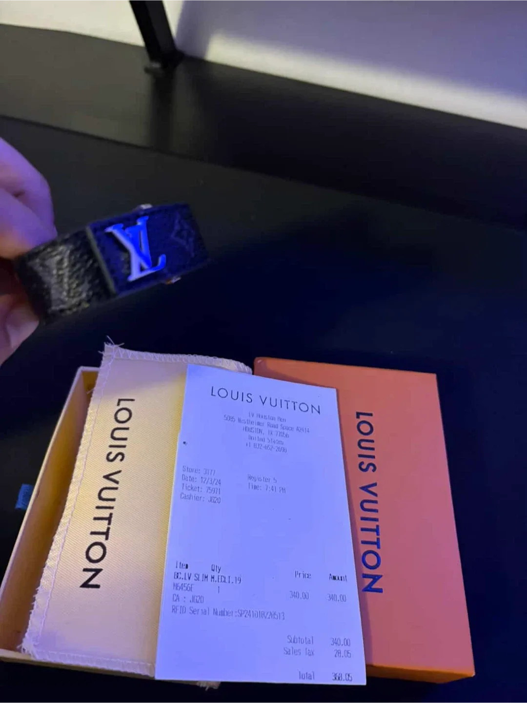 Louis Vuitton LV Slim Bracelet image indicator(3)