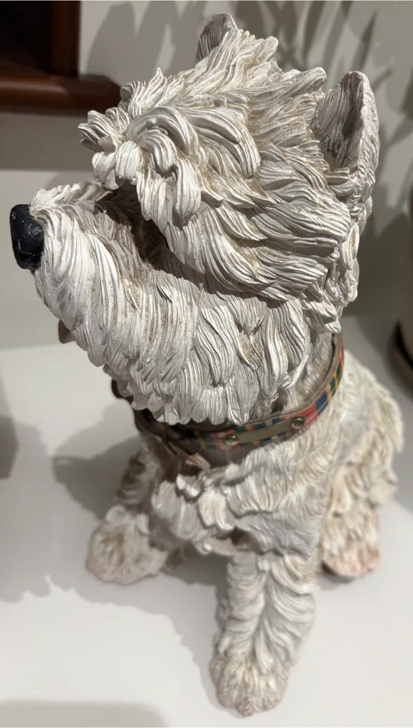West Highland White Terrier Scottie Westie Dog statue sculpture image indicator(5)