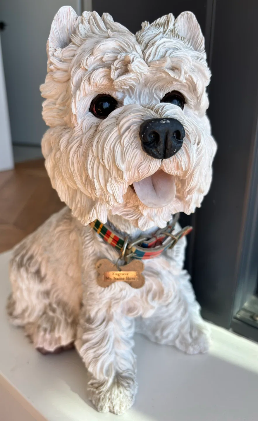 West Highland White Terrier Scottie Westie Dog statue sculpture image indicator(6)