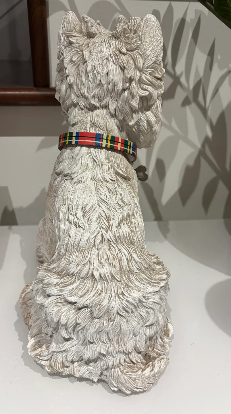 West Highland White Terrier Scottie Westie Dog statue sculpture image indicator(3)