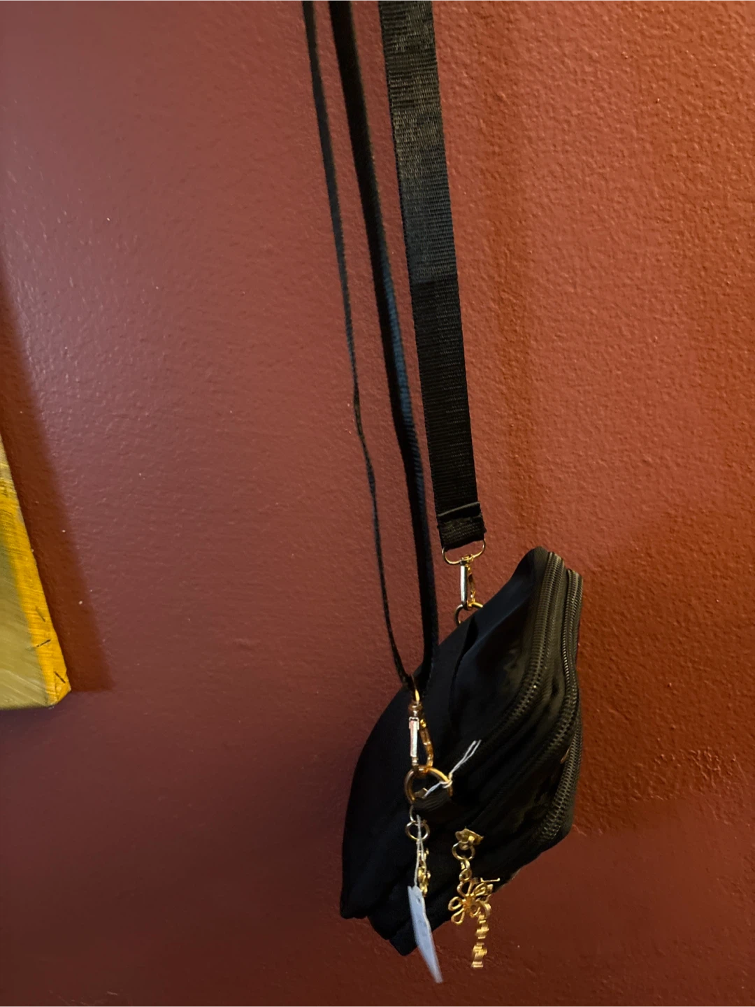 New Hello Kitty Motorcycle Black Crossbody Bag - photo 4